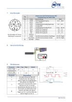 Gebrauchsanleitung und Datenblatt  Drehmomentsensor Serie 4000-14