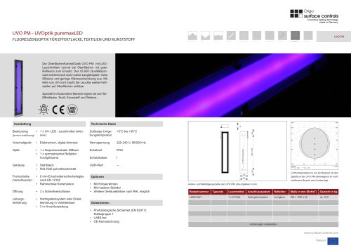 UVOptic puremaxLED