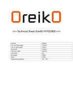 +++ Technical Sheet OreikO HYYD2800 +++