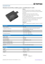 GS2057DH-2S2P-Standard smart li-ion battery pack