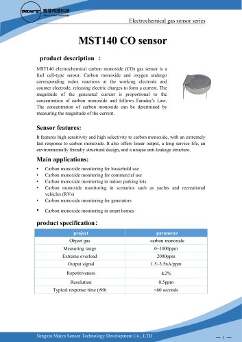 MaiYa  MST140 co sensor