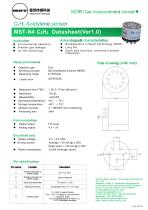 Maiya sensor ethyne analyzer MST-N4 NDIR C2H2 sensor