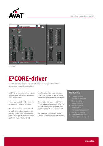 E²CORE-driver