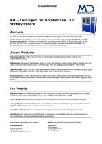 Datenblatt MDM050 - Abfüllanlage