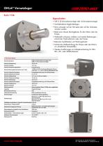 OHLA Vorsatzlager Serie 1136-1