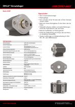 OHLA Vorsatzlager Serie 210F-1
