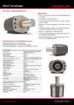 OHLA Vorsatzlager Serie 350-1