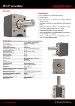OHLA Vorsatzlager Serie 410-1