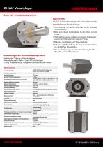 OHLA Vorsatzlager Serie 650-1
