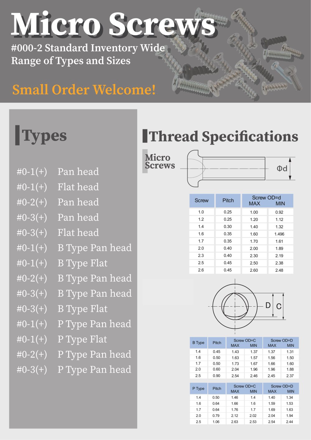 Micro Screw - Sunco Industries