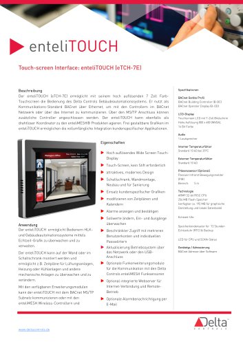 enteliTOUCH