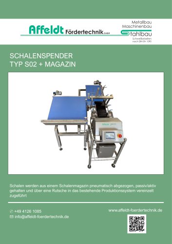 Schalenentstapler/Schalenspender