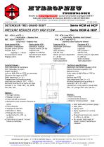 PRESSURE REDUCER VERY HIGH FLOW