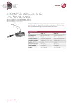 STRÖMUNGSFLUSSGEBER SFG01 UND ADAPTERKABEL