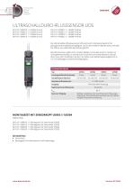 ULTRASCHALLDURCHFLUSSSENSOR UDS