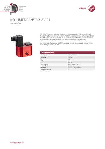 VOLUMENSENSOR VSE01