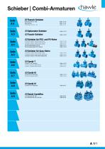 Schieber | Combi-Armaturen_catalogue