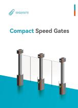 Compact Speed Gates/Sensor Barrier Gates
