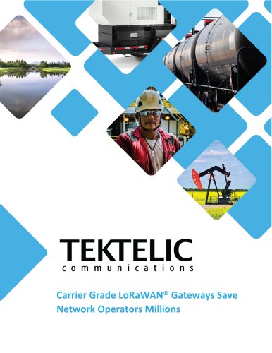 Carrier Grade LoRaWAN&reg; Gateways
