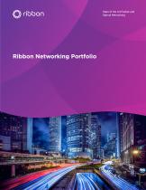 Ribbon Networking Portfolio