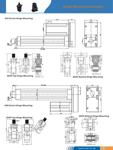 Movement Simulator Platform UNI-6DOF