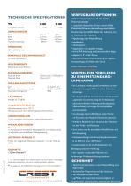 Crest Datasheet TS-1600 DE-2