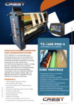 Crest Datasheet TS-1600 PRO-S