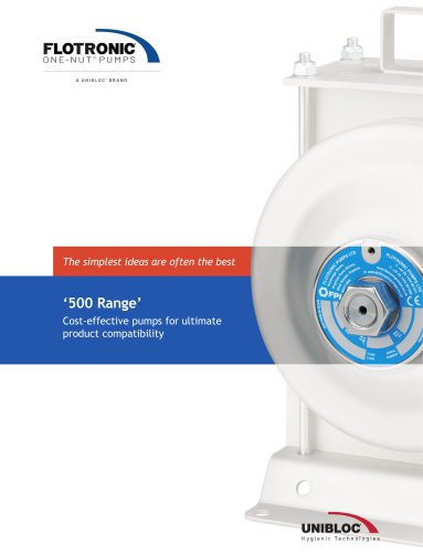 Flotronic® 500 Series Plastic Pump