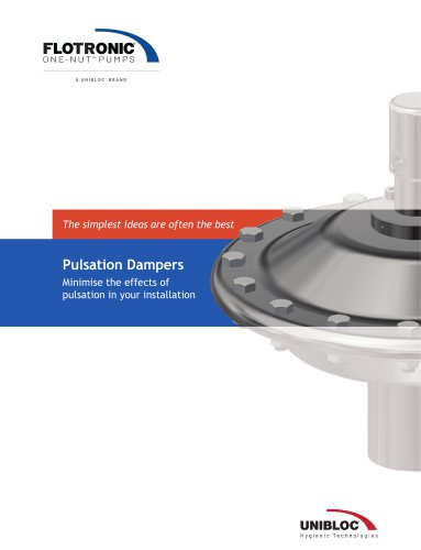Flotronic® Pulsation Dampers