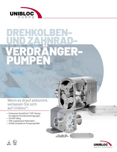 Unibloc® Lobe and Gear Pumps