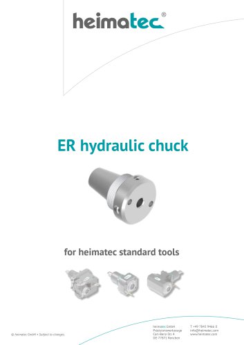 ER hydraulic chuck