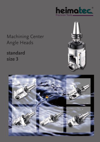 Machining Center Angle Heads standard size 3