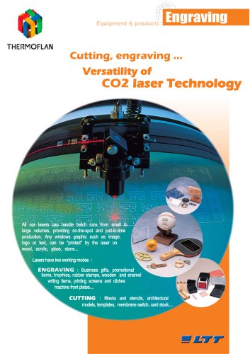 Equipment & products Engraving