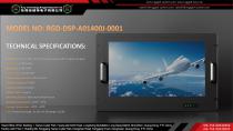 Key Technology Rugged Display RGD-DSP-A01400J-0001
