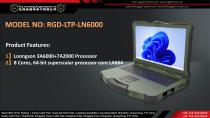 Key Technology Rugged Laptop RGD-LTP-LN6000