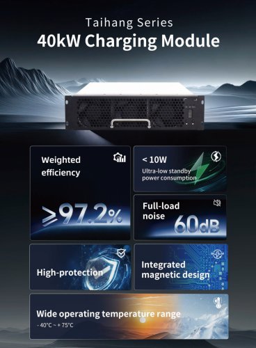 TonHe Technology 40kW TUV CE charging module