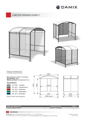 2-METER PARKBOX EURO-T