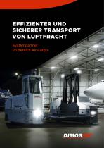EFFIZIENTER UND  SICHERER TRANSPORT   VON LUFTFRACHT
