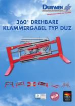 360° DREHBARE KLAMMERGABEL TYP DUZ-1
