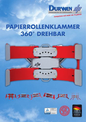 Papierrollenklammer