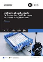Intelligente Übergabemodule für Routenzüge, Flurförderzeuge und mobile Transportroboter