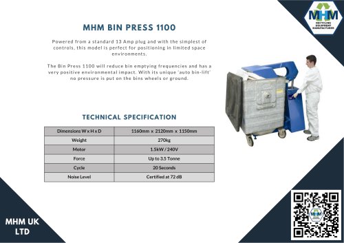 BIN PRESS 1100