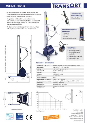 MobilLift - PRO140