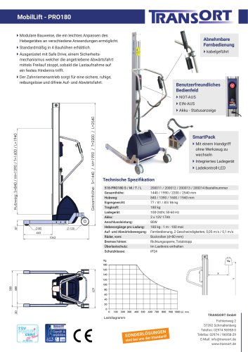 MobilLift - PRO180