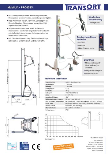 MobilLift - PRO40SS
