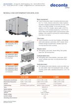 MOBILE DECONTAMINATION AIRLOCK