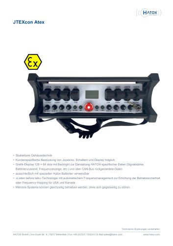 JTEXcon Atex
