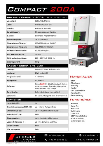 Compact 200A