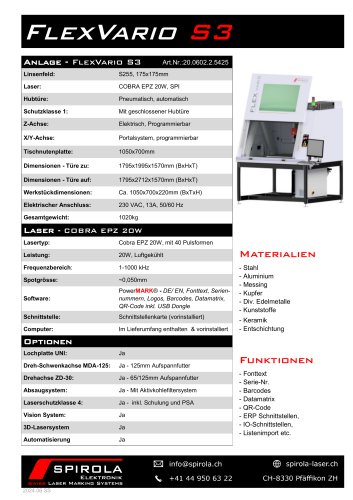 FLEXvario S3