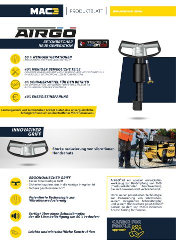 Produktblatt AIRGO